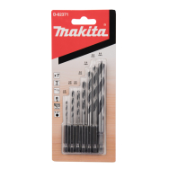 Grąžtų komplektas medžiui Makita D-62371, 1/4", 7 vnt.