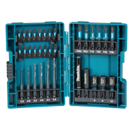 Sukimo antgalių komplektas Makita B-66896, IMPACT BLACK, 33 vnt.