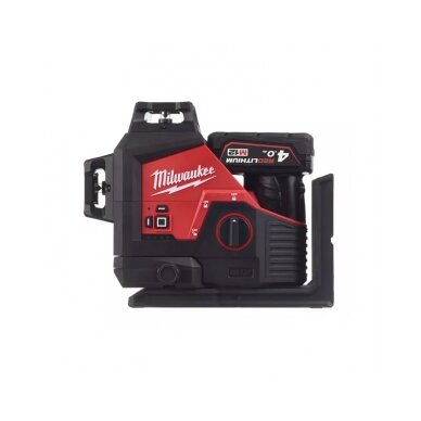 3-jų plokštumų lazerinis nivelyras MILWAUKEE M12 3PL-401C