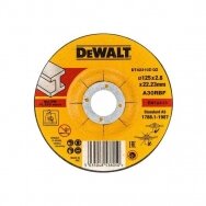 Abrazyvinis pjovimo diskas DeWalt DT42310Z-QZ, 125x2.8 mm