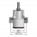 Adapteris Nr. 14, skirtas BGS 8027, 8098 | Ford (8027-14)