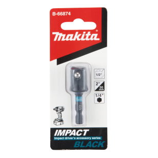 Adapteris Makita B-66874, 1/4"-1/2" x 50MM