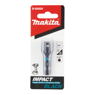 Adapteris Makita B-66868, 1/4"-3/8" x 50MM