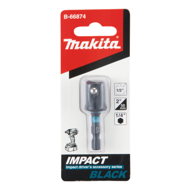 Adapteris Makita B-66874, 1/4"-1/2" x 50MM 1