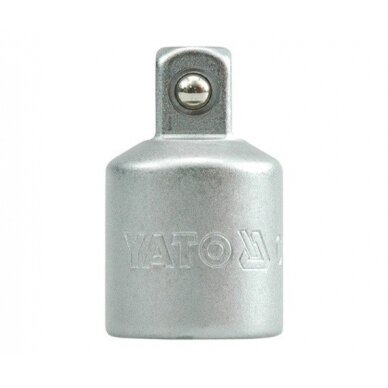 Adapteris galvutėms Cr-V, 1/2"(F) x 3/8" (M) (YT-1255)