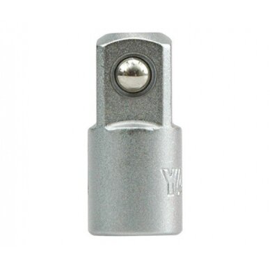 Adapteris galvutėms Cr-V, 1/4"(F) x 3/8" (M) (YT-1438)