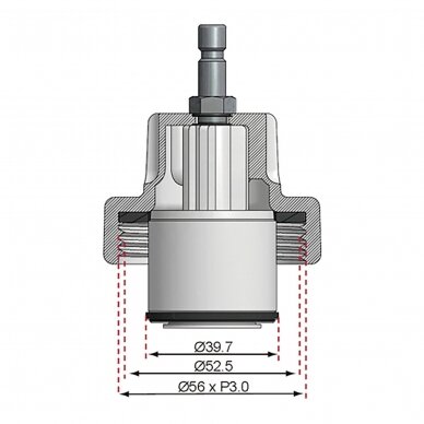 Adapteris Nr. 14, skirtas BGS 8027, 8098 | Ford (8027-14) 1