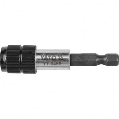 Adapterių rinkinys Yato SDS - išoriniai kvadratai 1/4", 3/8", 1/2"