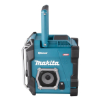 Akumuliatorinis darbinis Bluetooth radijas Makita MR002GZ