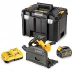 Akumuliatorinis diskinis pjūklas DeWalt DCS520T2-QW, 54V, 2x6,0Ah