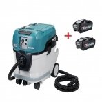 Akumuliatorinis dulkių siurblys Makita VC006GMZ01, 40 V, (be akum. ir krov.) +DOVANA 2xBL4050F