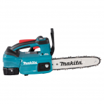 Akumuliatorinis grandininis pjūklas Makita DUC254RTE, 18 V, 2x5,0 Ah, 25 cm