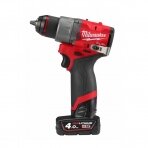 Akumuliatorinis smūginis gręžtuvas MILWAUKEE M12 FDD2-402X