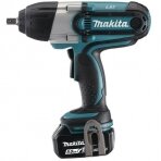 Akumuliatorinis smūginis veržliasukis Makita DTW450RTJ, 18V Li-ion 2x5,0Ah