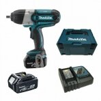 Akumuliatorinis smūginis veržliasukis Makita DTW450RTJ, 18V Li-ion 2x5,0Ah