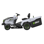 Akumuliatorinis sodo traktoriukas EGO Power+ TR3801E-B