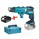 Akumuliatorinis suktuvas Makita DFS452ZJX3 +DOVANA 5.0Ah akumuliatorius, 18V