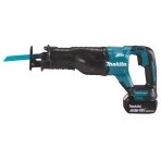 Akumuliatorinis tiesinis pjūklas Makita DJR187RME, 18V, 2x4,0Ah