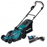 Akumuliatorinė vejapjovė Makita DLM330SM, 18 V, 4.0 Ah, 330 mm, (su mulčiavimo priedu)