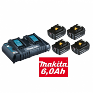 Akumu. savaeigė vejapjovė Makita MAKITA LM001CT4X4, 36V (tiesioginio pajungimo sistema)