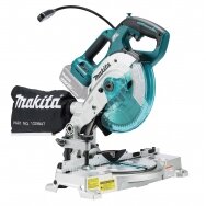 Akumuliatorinės pjovimo staklės Makita DLS600Z + 5,0Ah, 18V