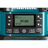 Akumuliatorinis žibintas / radijas Makita DMR056, 14,4 / 18 V, 1 000 lx, (be akum. ir krov.)