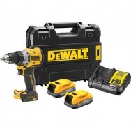 Akumuliatorinis gręžtuvas DeWalt DCD800H2T-QW, 18V, 2x5.0 Ah