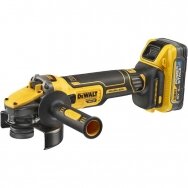 Akumuliatorinis kampinis šlifuoklis DeWalt DCG409H2T-QW, 18 V, 2x5,0 Ah