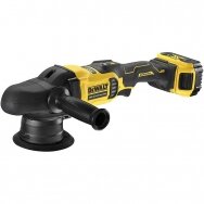 Akumuliatorinis poliruoklis DeWalt DCM848P2-QW, 18 V, 2x5.0 Ah