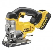 Akumuliatorinis siaurapjūklis DeWalt DCS331M2; 18 V; 2x4,0 Ah