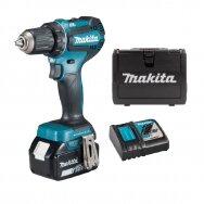 Akumuliatorinis suktuvas-gręžtuvas Makita DDF485RT, 18V, 5.0Ah