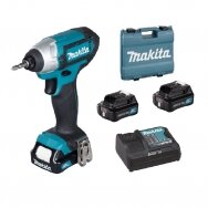 Akumuliatorinis smūginis suktuvas Makita TD110DSAE, 10,8-12V, 2x2.0Ah