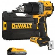 Akumuliatorinis suktuvas-gręžtuvas DeWalt DCD800E1T-QW, 18 V, 1x1.7 Ah