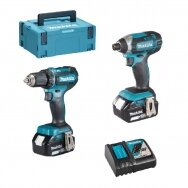 Akumuliatorinių įrankių komplektas Makita DDF485RTJ + DTD152, 18V, 2x5,0Ah