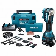 Akumuliatorinis universalus multifunkcinis įrankis Makita DTM52RTJX2, 18V, 2x5,0Ah