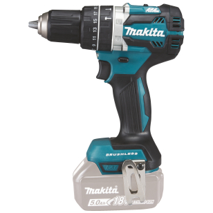 Akumuliatorinis gręžtuvas Makita DHP484ZJ, 18V Li-ion (DHP484Z + lagaminas)