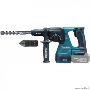 Akumuliatorinis perforatorius Makita DHR243Z, 18V Li-ion (+lagaminas dovanų)