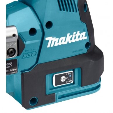 Akum. perforatorius Makita HR002GZ, 40V, XGT®, (be akum. ir krov.) +DOVANA BL4025 7