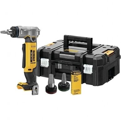 Akum. plastikinių vamzdžių plėstuvas DeWalt DCE400NT-XJ, 18 V (be akum. ir krov.)