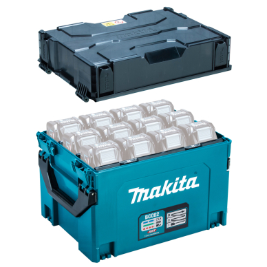 12 vietų akumuliatorių įkroviklis XGT ® Makita BCC02, 1914U0-3 6