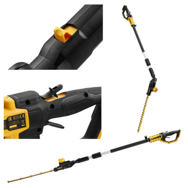 Akumuliatorinė aukštapjovė DeWalt DCMPH566P1, 18 V, 1x5,0 Ah 3