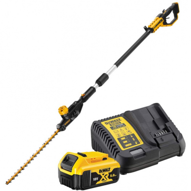 Akumuliatorinė aukštapjovė DeWalt DCMPH566P1, 18 V, 1x5,0 Ah