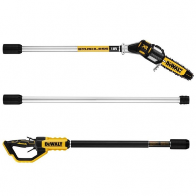 Akumuliatorinė aukštapjovė DeWalt DCMPS567N, 18 V, (be akum. ir krov.) 1