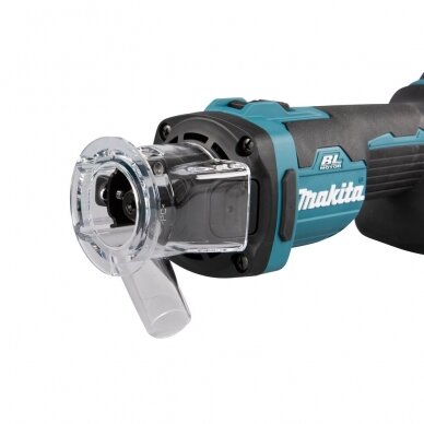 Akumuliatorinė freza gipso kartonui Makita DCO181Z, 18V, LXT©, (be akum. ir krov.) 4