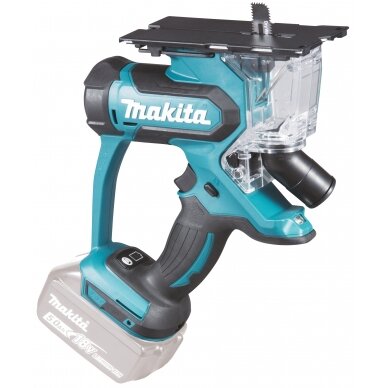 Akumuliatorinė freza gipso kartonui Makita DSD180Z, 18V Li-ion