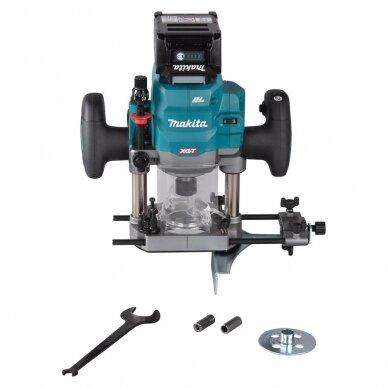 Akumuliatorinis frezeris Makita RP001GZ02 40V XGT ®, be akumuliatorių ir kroviklio