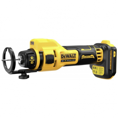 Akumuliatorinė gipso kartono freza DeWalt DCE555N-XJ, 18 V, (be akum. ir krov.)