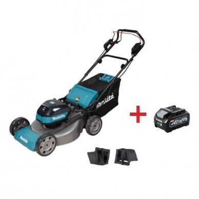 Akumuliatorinė vejapjovė MAKITA LM002GZ01, 40V, 53cm (be akum. ir krov.) + DOVANA BL4040