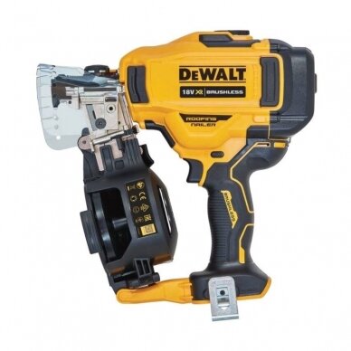 Akumuliatorinė viniakalė DeWalt DCN45RNN-XJ, 18V, (be akum. ir krov.)