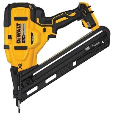 Akumuliatorinė viniakalė DeWalt DCN650N-XJ, 18V, (be akum. ir krov.)